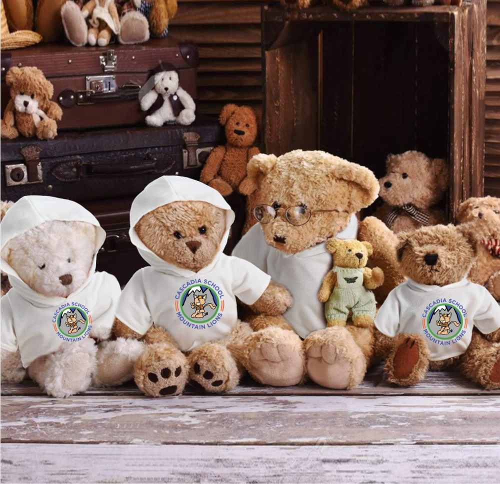 Cascadia Mountain Lions Stuffed Animal Shirts