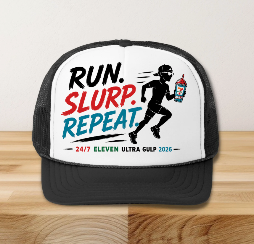 Run. Slurp. Repeat. Hat