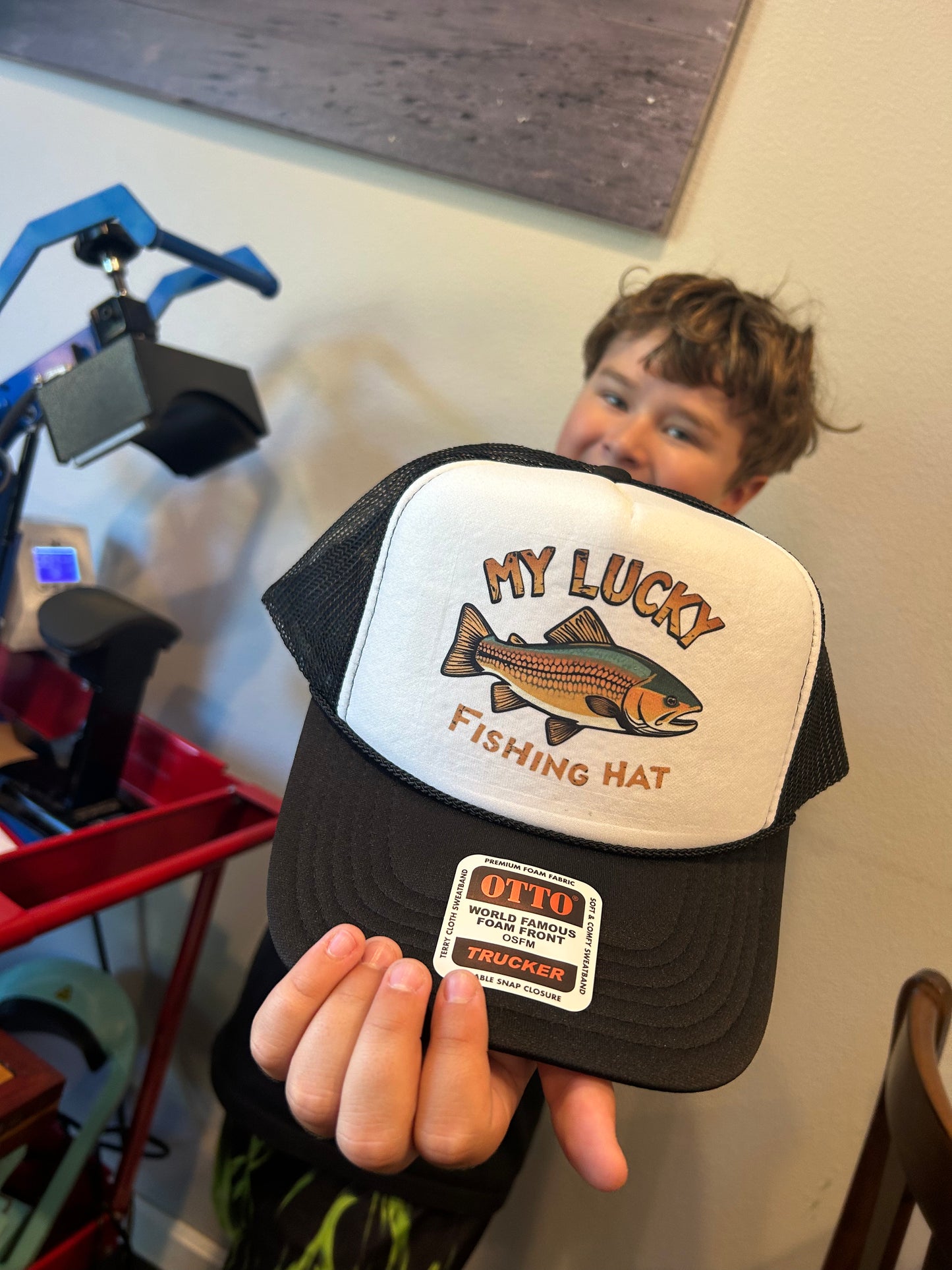 My Lucky Fishing Hat