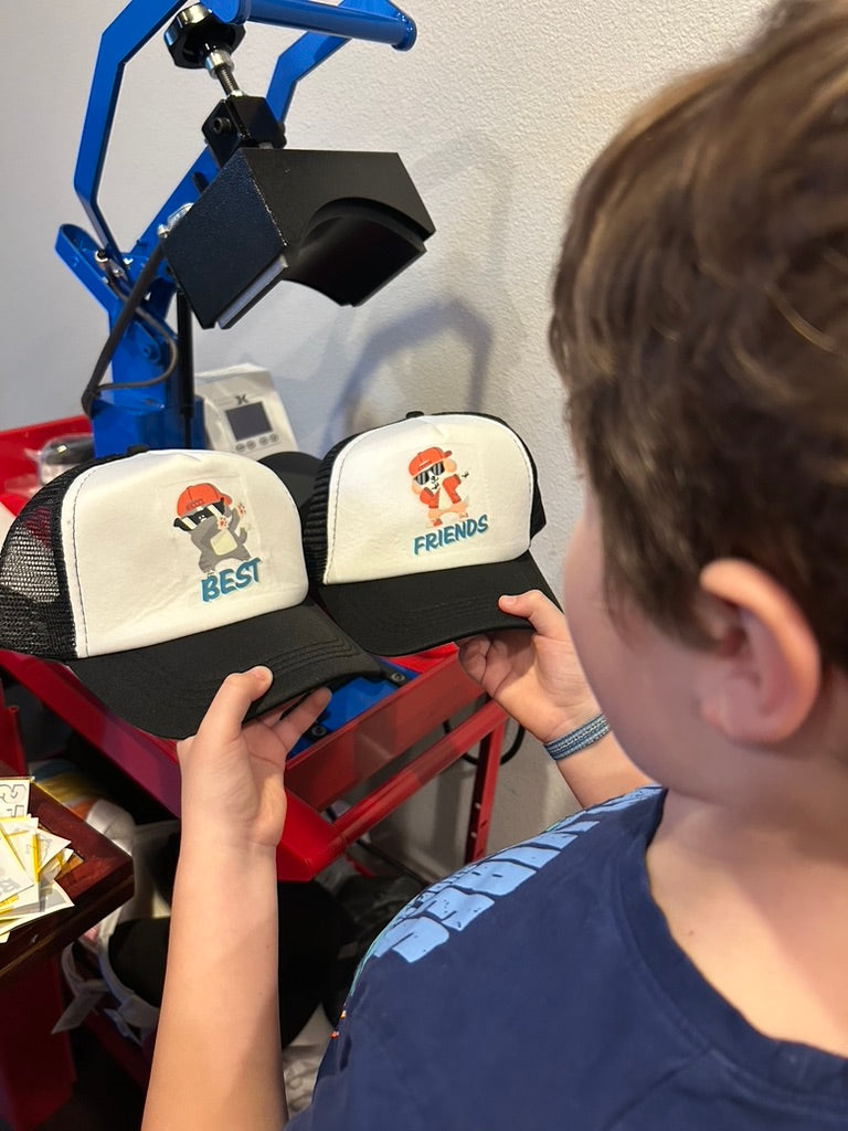 Best Friend Trucker Hats