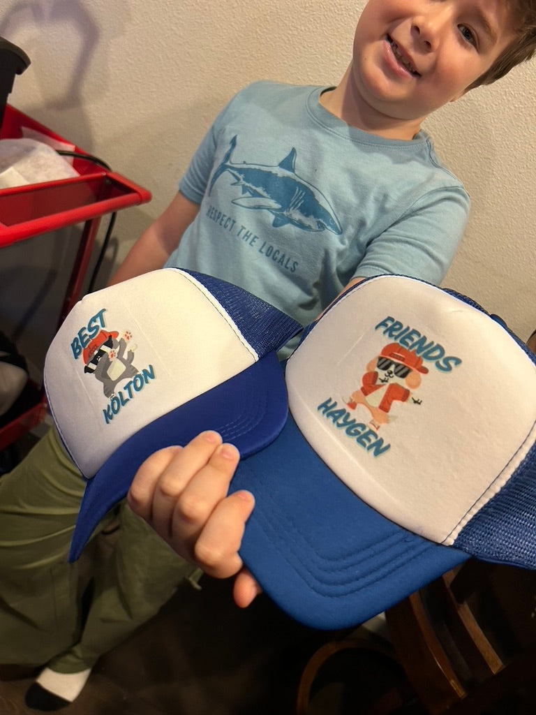 Best Friend Trucker Hats