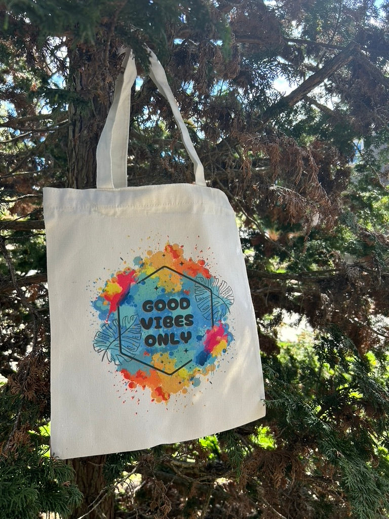 Good Vibes Only Tote Bag