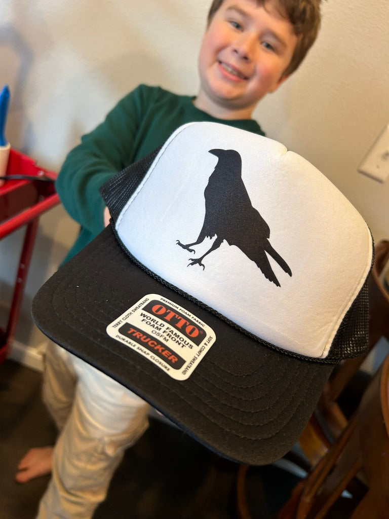 Crow Trucker Hat
