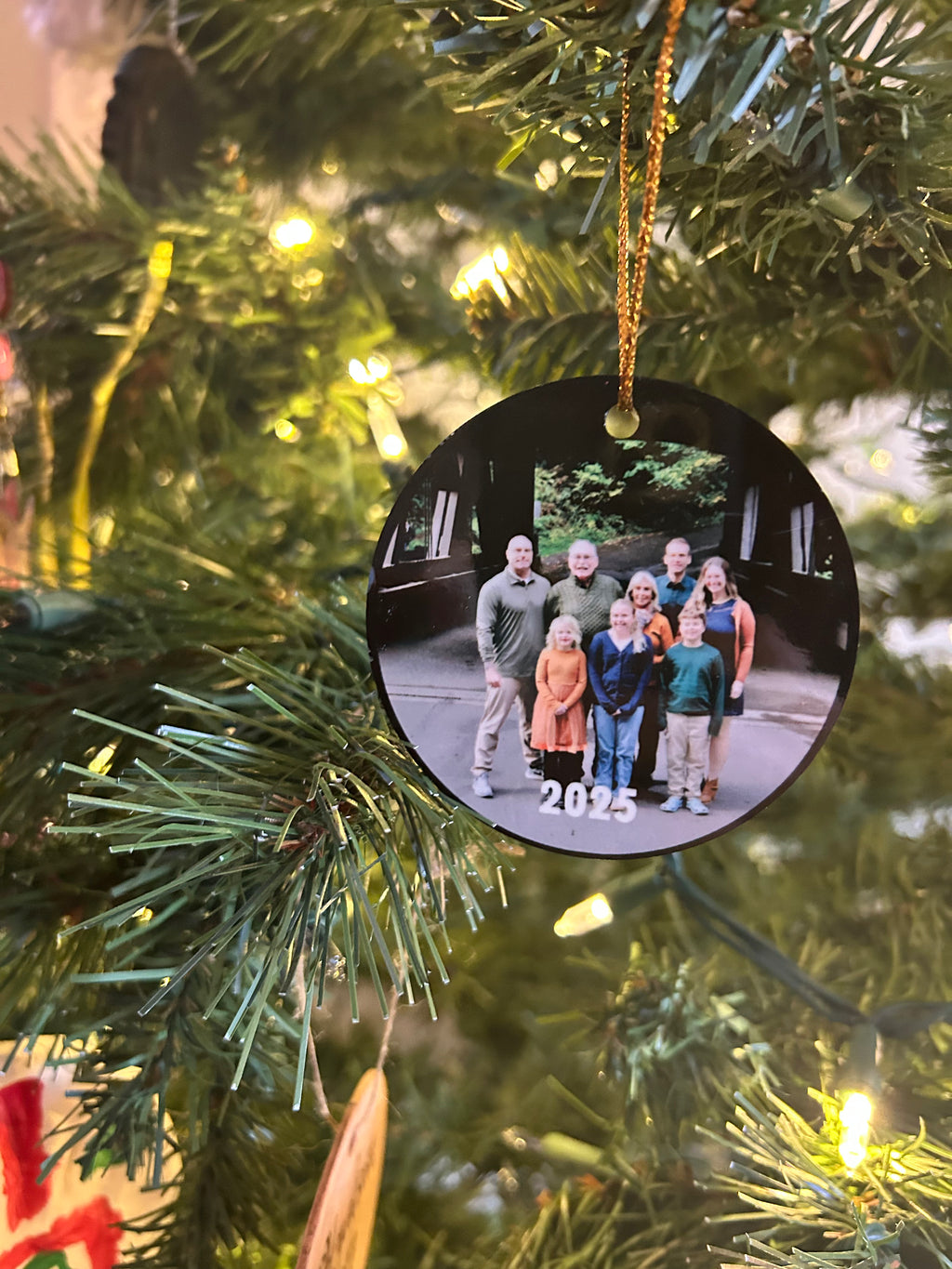 Custom Christmas Tree Ornament