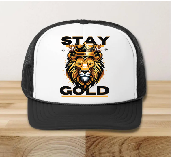 Stay Gold Trucker Hat