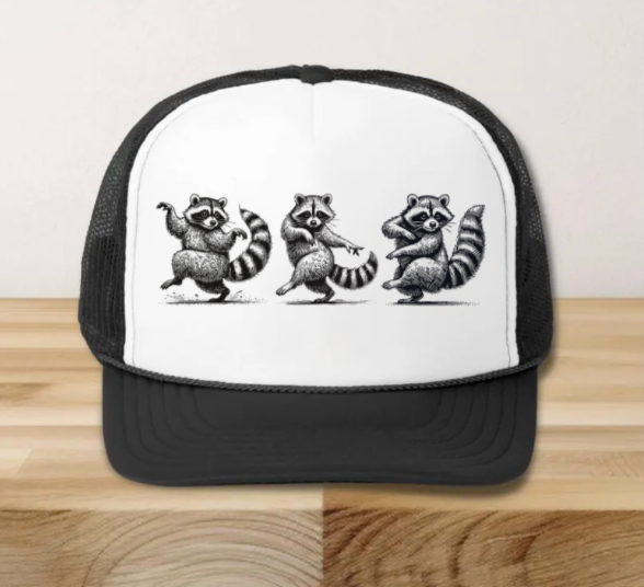 Raccoon Trucker Hat