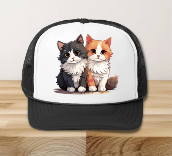 Kitten Trucker Hat