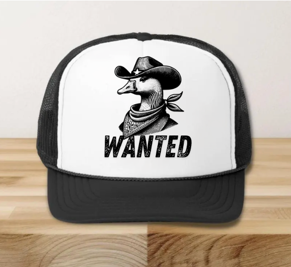 Wanted Duck Trucker Hat