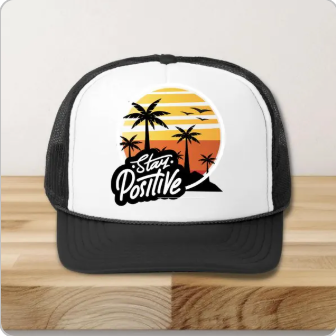 Stay Positive Trucker Hat
