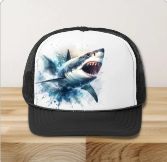 Shark Trucker Hat