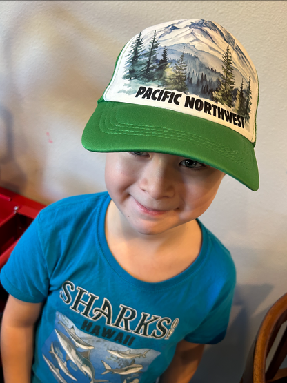 PNW Mountains Trucker Hat
