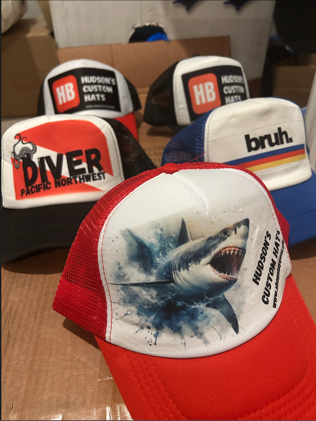 Shark Trucker Hat