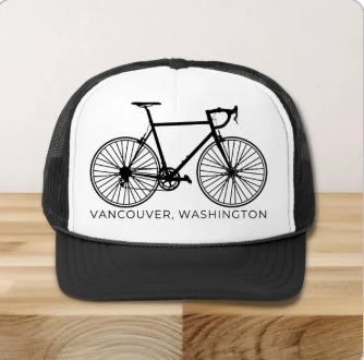 Vancouver Bike Trucker Hat