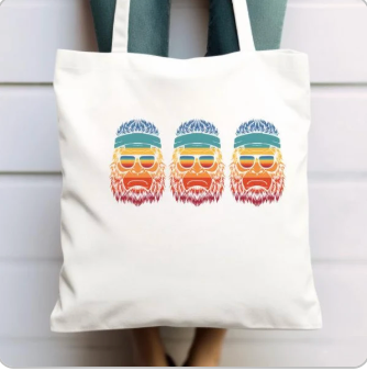 Rainbow Sasquatch Tote Bag