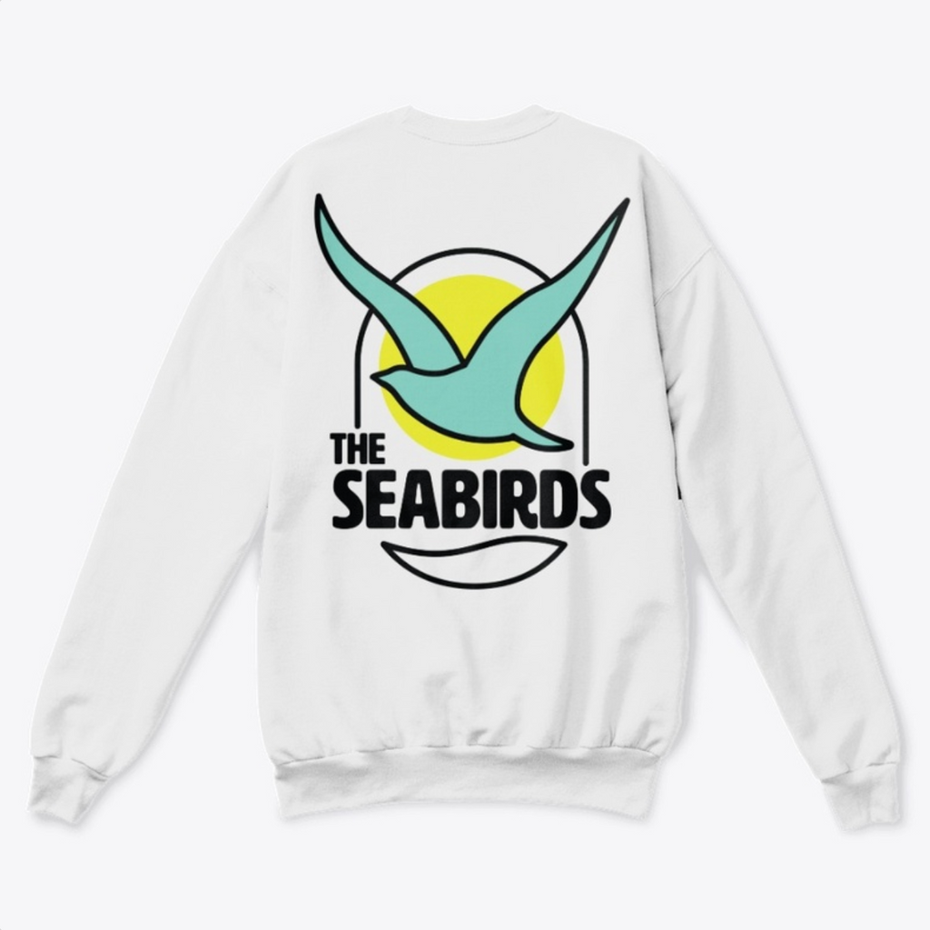 Seabirds Squad Teach Reach Explore Crewneck