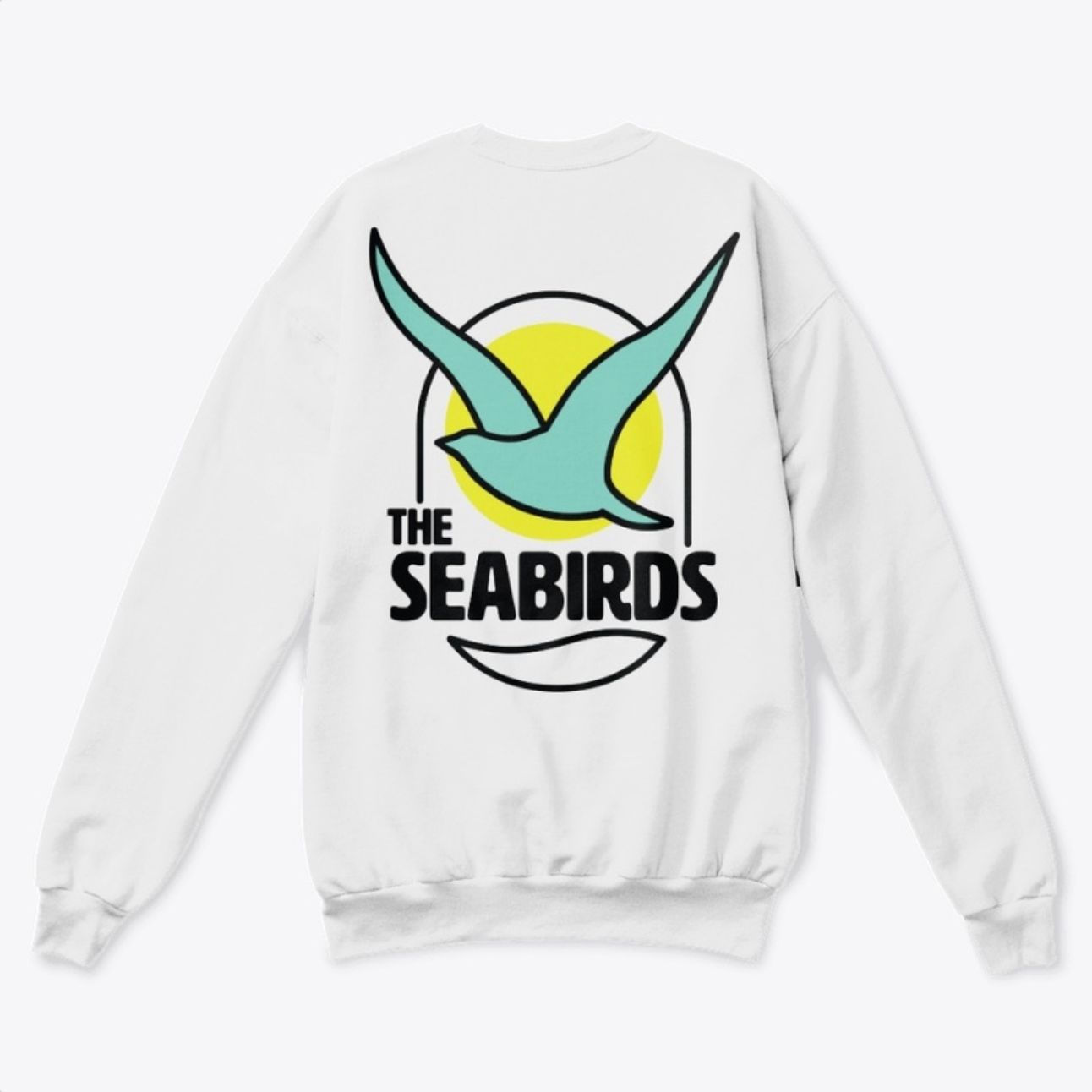 Seabirds Squad Teach Reach Explore Crewneck