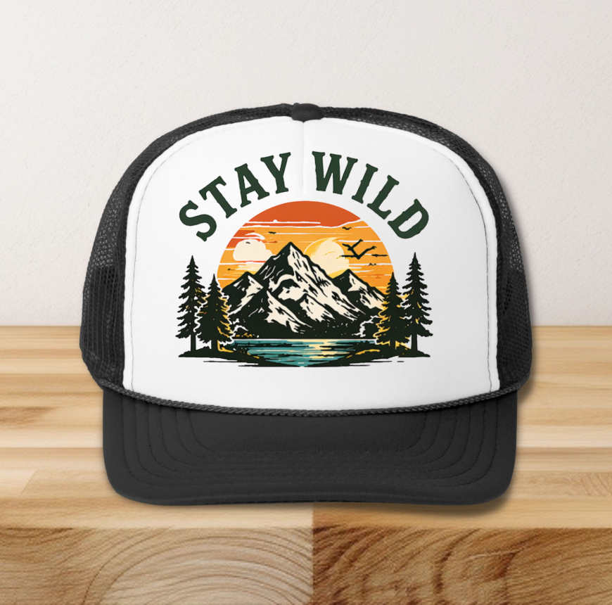 Vintage Stay Wild Hat