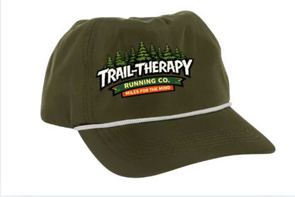 Trail Therapy Running 5 Panel Hat