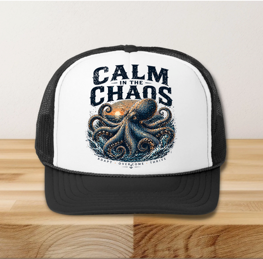 Calm in the Chaos Octopus Hat