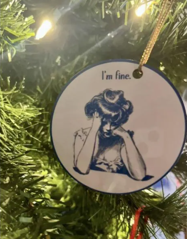 Custom Christmas Tree Ornament